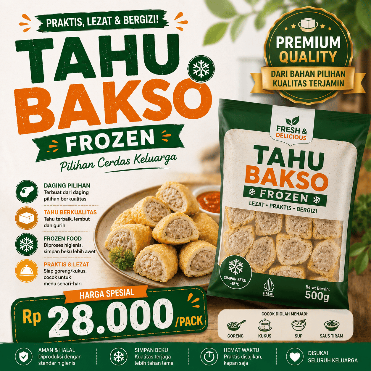 Tahu Bakso Frozen