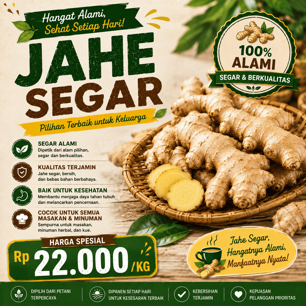 Jahe Segar