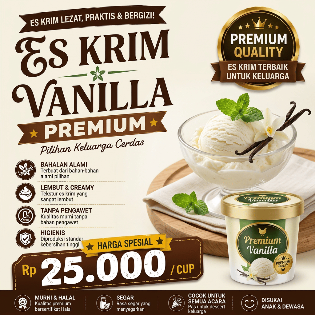 Es Krim Vanilla
