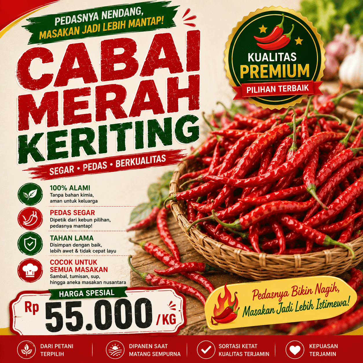 Cabai Merah Keriting