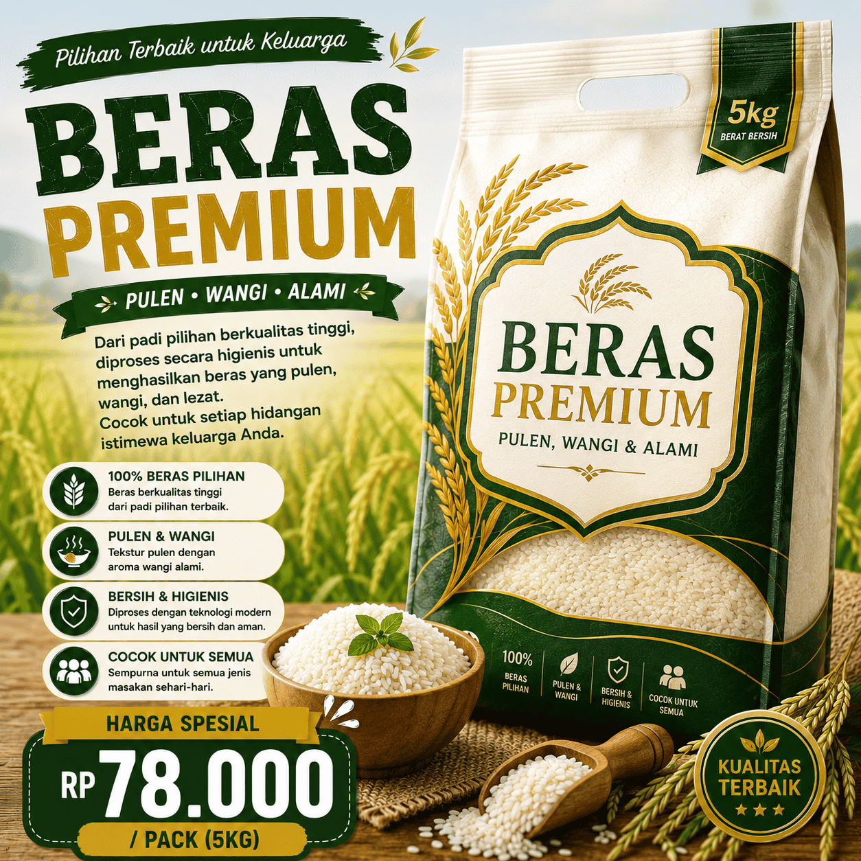 Beras Premium 5kg