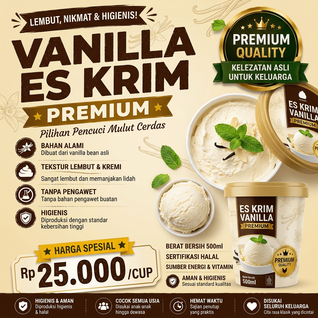 Es Krim Vanilla