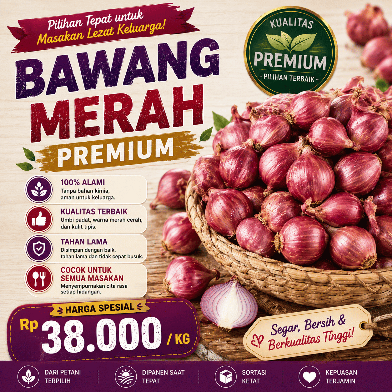 Bawang Merah Premium