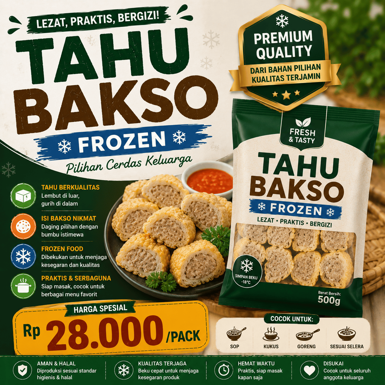 Tahu Bakso Frozen