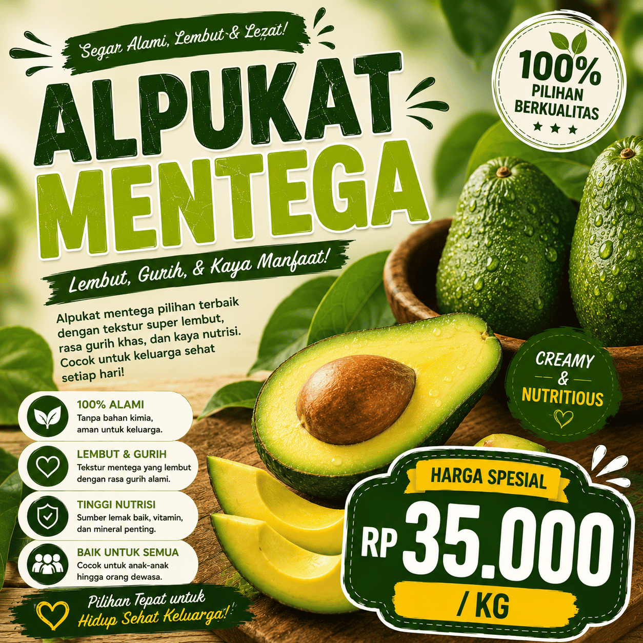 Alpukat Mentega