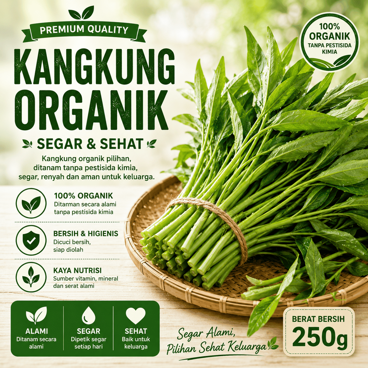 Kangkung Organik