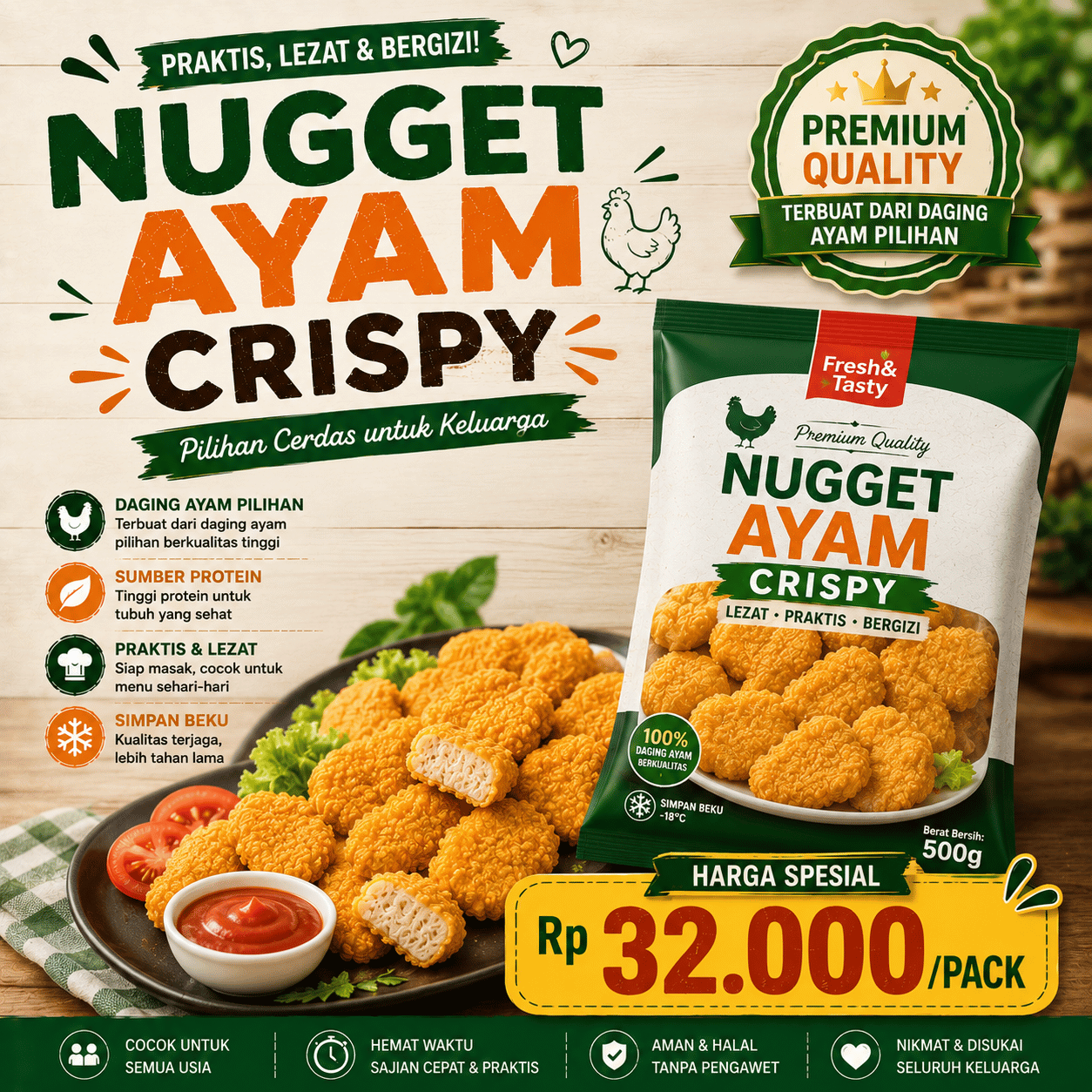 Nugget Ayam Crispy