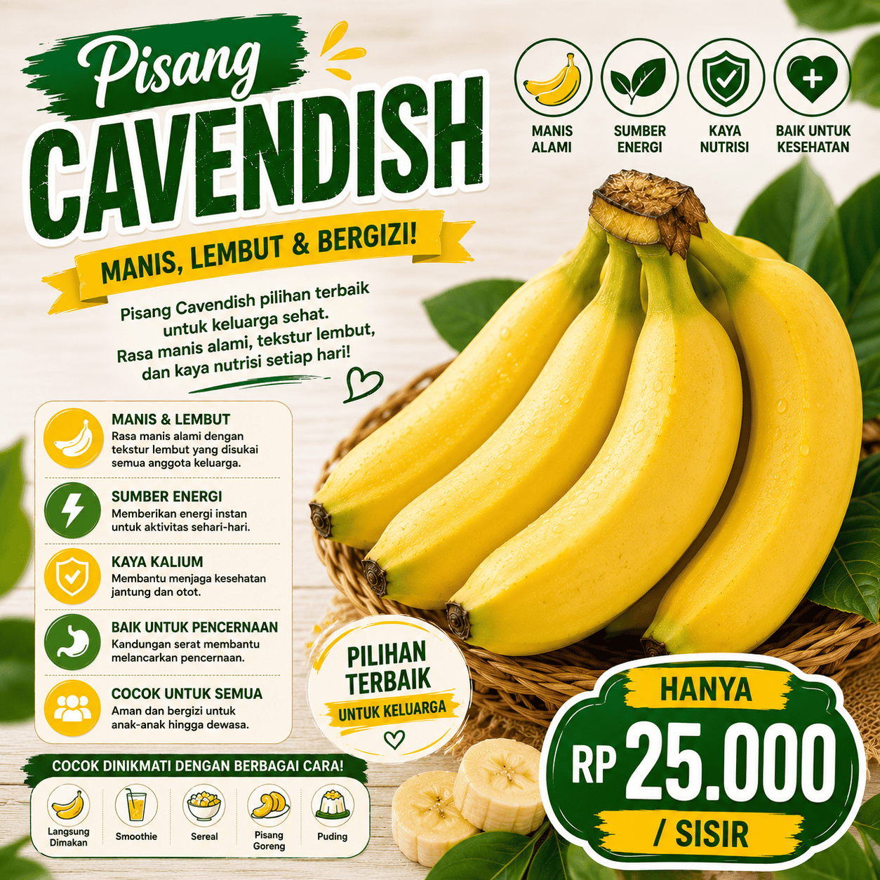 Pisang Cavendish