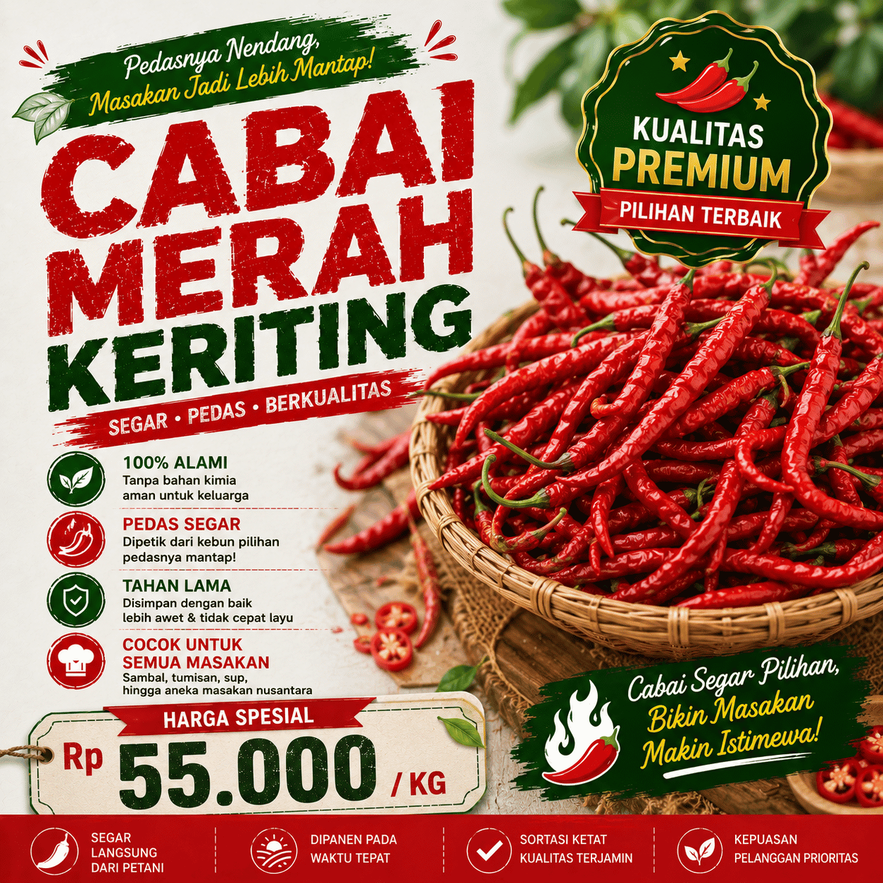 Cabai Merah Keriting