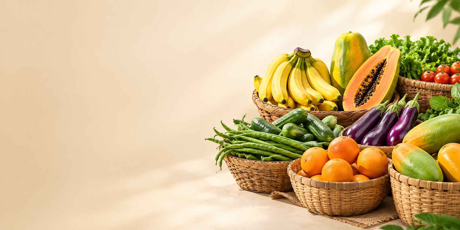 Sayur dan Buah Segar Setiap Hari